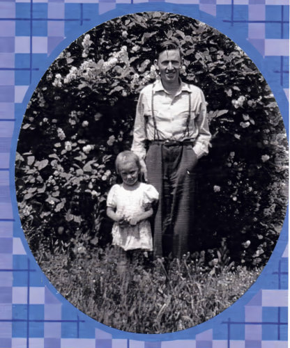 Eileen with Gordon (1947)