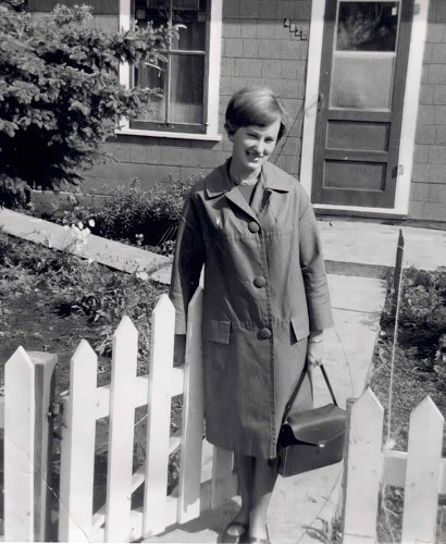 Eileen pioneering in Calgary (circa 1964)