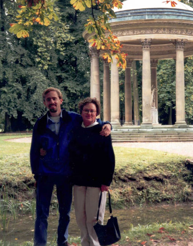 Eileen visits René in France (Lyon, 1994)