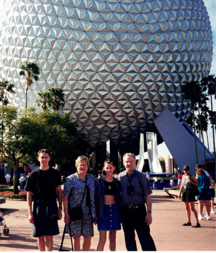 Family trip to Orlando (Florida, USA, 1997)